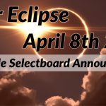Solar Eclipse- Announcement from the Grand Isle Selectboard