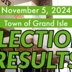 November 5, 2024 Election Results for the Town of Grand Isle